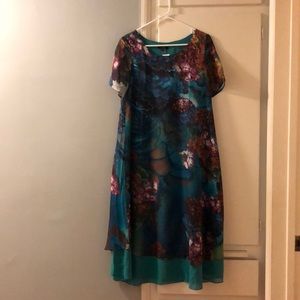 Dress with Floral Prints